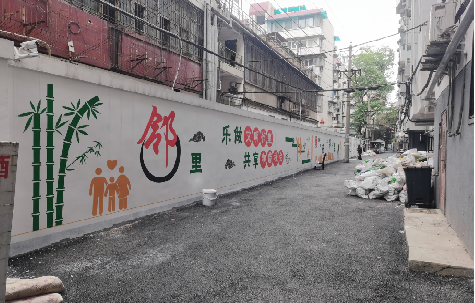 金沙在地面做彩绘如何能更持久？