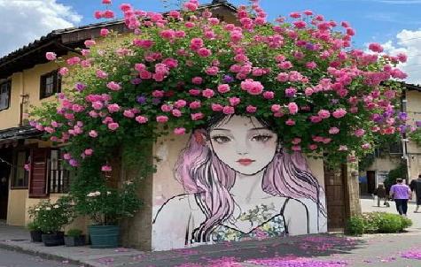 金沙怎么设计网红打卡墙绘