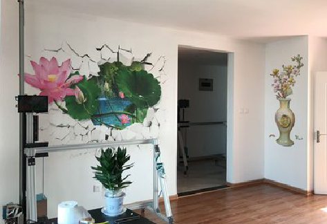 金沙墙体彩绘相比墙纸的优势。