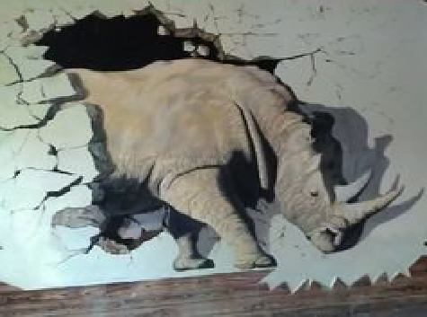 金沙在墙绘中，如何绘制3D效果？