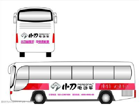 金沙公交车身贴如何完美贴合？