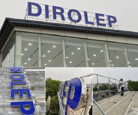 金沙楼顶发光字安装的注意事项。